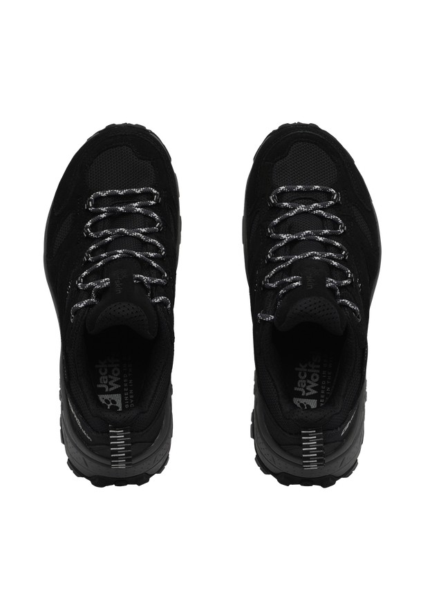 Black Women Jack Wolfskin Vojo Tour Texapore Low Hiking Shoes | 51826586