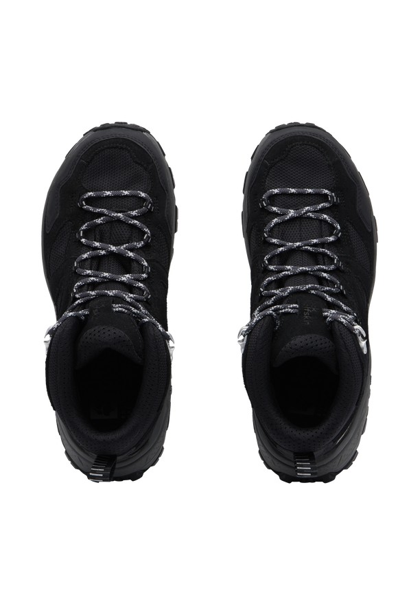 Black Women Jack Wolfskin Vojo Tour Texapore Mid Hiking Shoes | 17128778