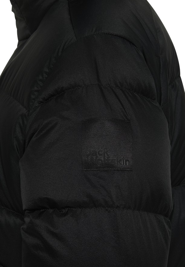 Black Women Jack Wolfskin Wandermood Down Coats | 30319482