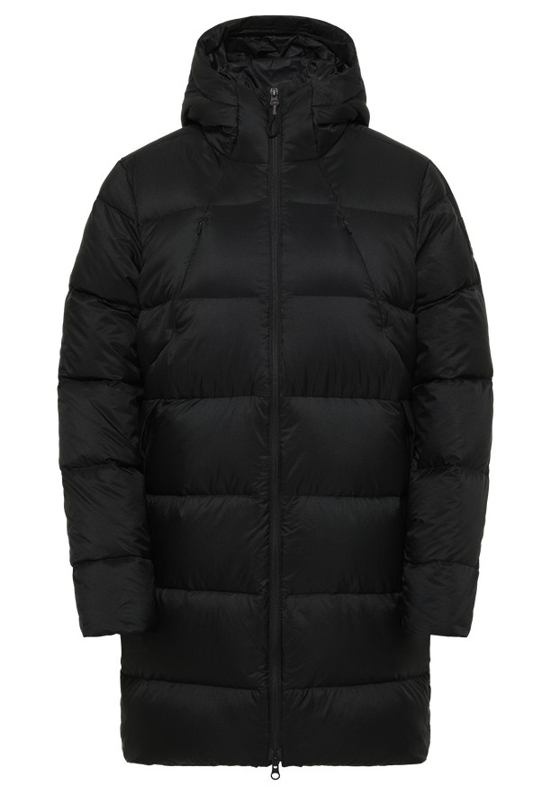 Black Women Jack Wolfskin Wandermood Down Coats | 30319482