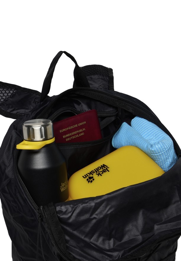 Black Women Jack Wolfskin Wandermood Packable 24 Daypack | 30711525