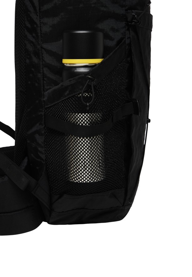 Black Women Jack Wolfskin Wandermood Rolltop 30 Hiking Backpack | 33527225