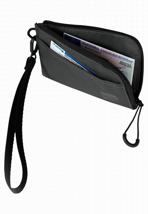 Black Women Jack Wolfskin Wandermood Wallets | 11942408