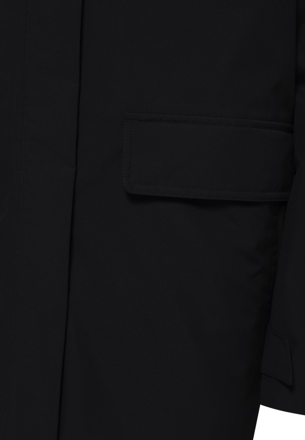 Black Women Jack Wolfskin Wintertor Coats | 13336529