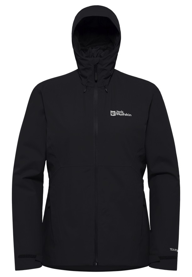 Black Women Jack Wolfskin Wisper Ins Winter Jackets | 34541390