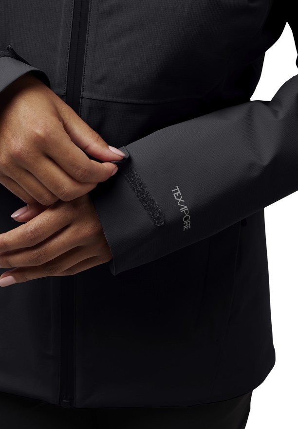 Black Women Jack Wolfskin Wisper Ins Winter Jackets | 34541390