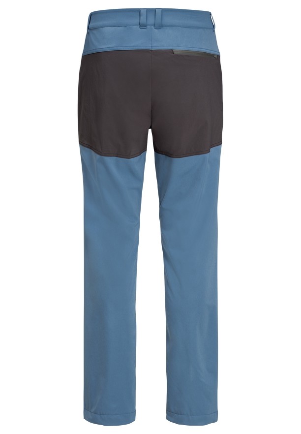 Blue Men Jack Wolfskin Alpine Hiking Pants | 28024127