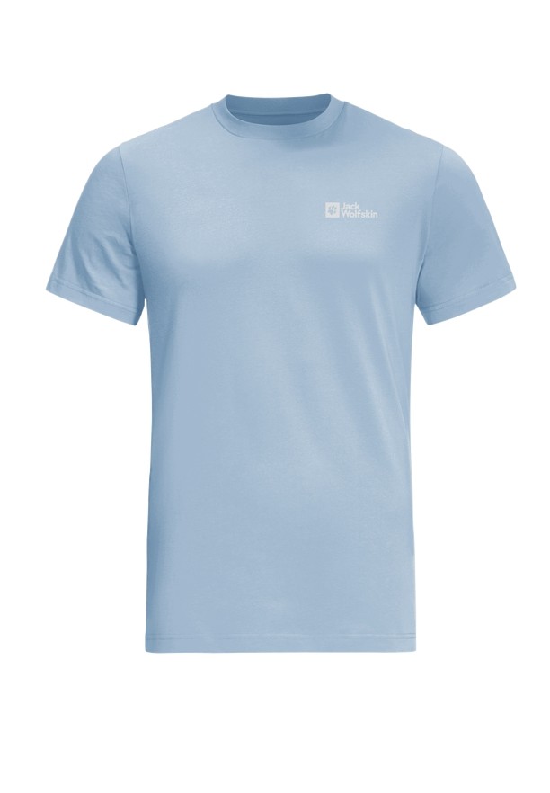 Blue Men Jack Wolfskin Essential T Shirts | 12527197