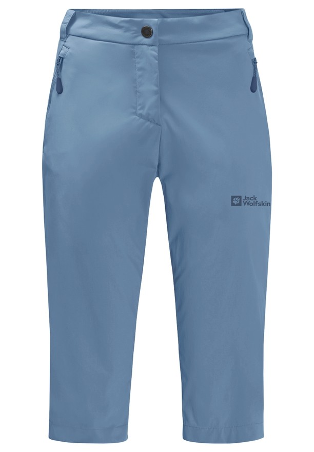 Blue Women Jack Wolfskin Activate Light 3/4 Pants | 48726116