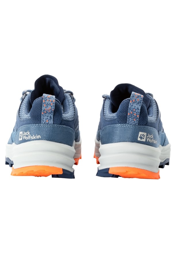 Blue Women Jack Wolfskin Cyrox Texapore Low Hiking Shoes | 39065765