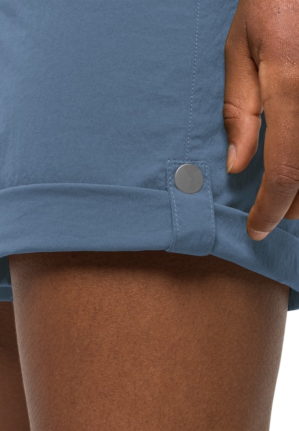 Blue Women Jack Wolfskin Desert Shorts | 63929101