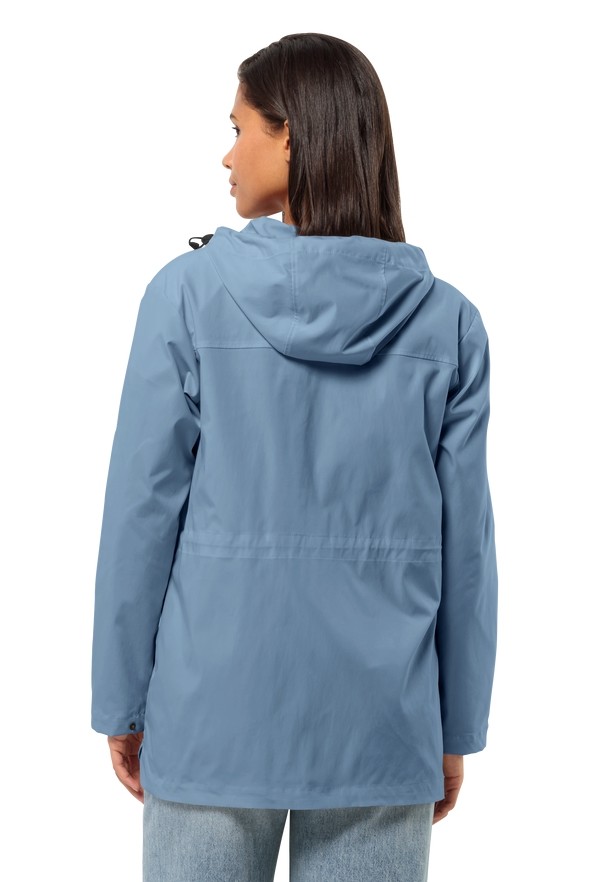 Blue Women Jack Wolfskin Desert Wind Softshell Jackets | 59308422