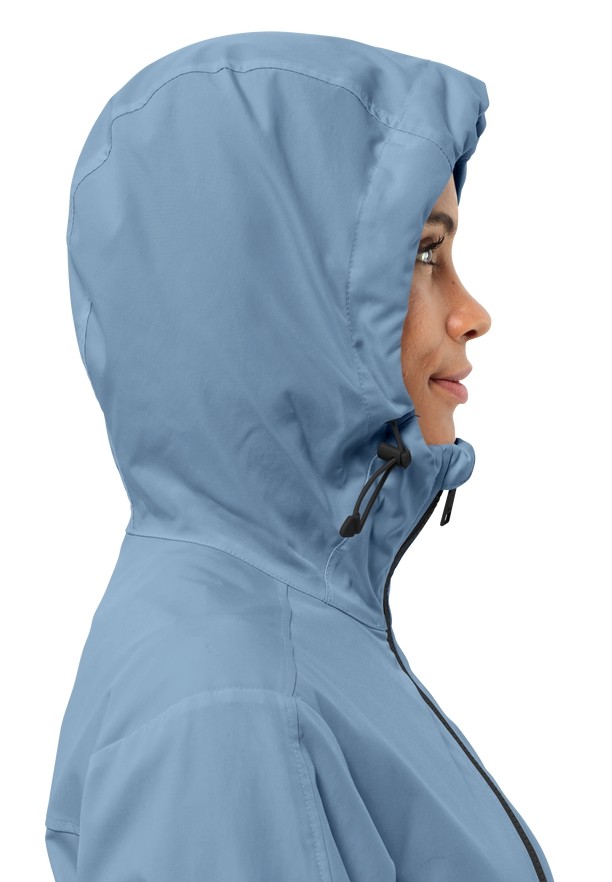 Blue Women Jack Wolfskin Desert Wind Softshell Jackets | 59308422
