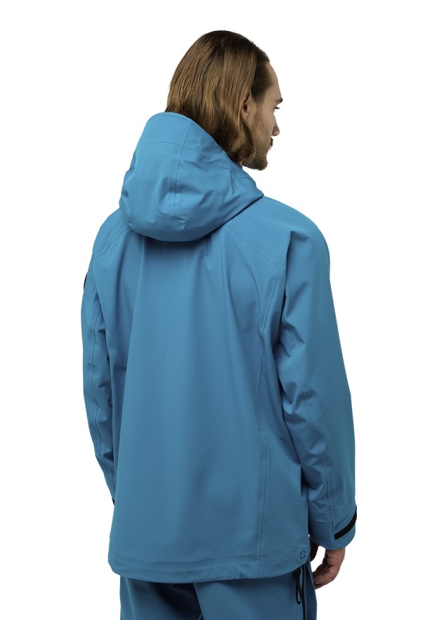 Blue Women Jack Wolfskin Expdn 3l Rain Jackets | 60294814