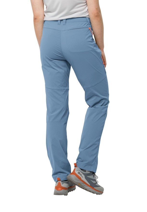 Blue Women Jack Wolfskin Glastal Hiking Pants | 19964035