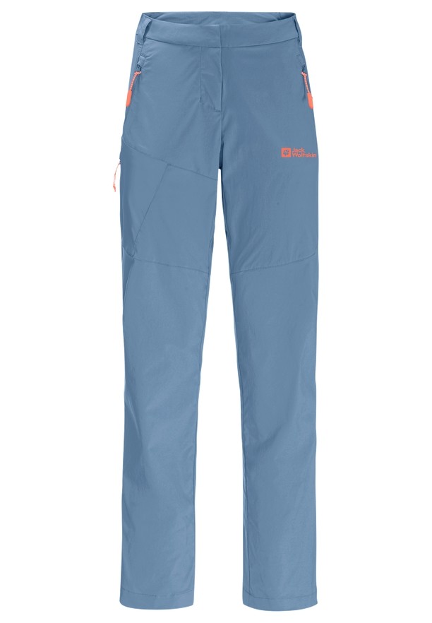 Blue Women Jack Wolfskin Glastal Hiking Pants | 19964035