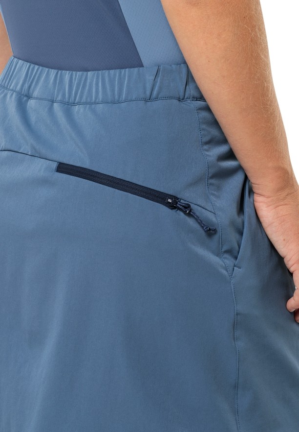 Blue Women Jack Wolfskin Hiking Alpine Skorts | 12753661