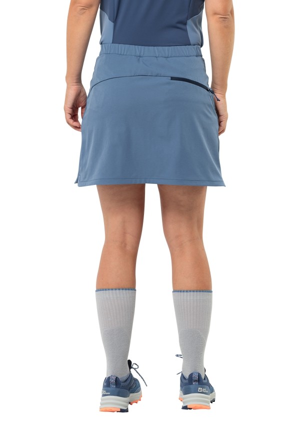 Blue Women Jack Wolfskin Hiking Alpine Skorts | 12753661