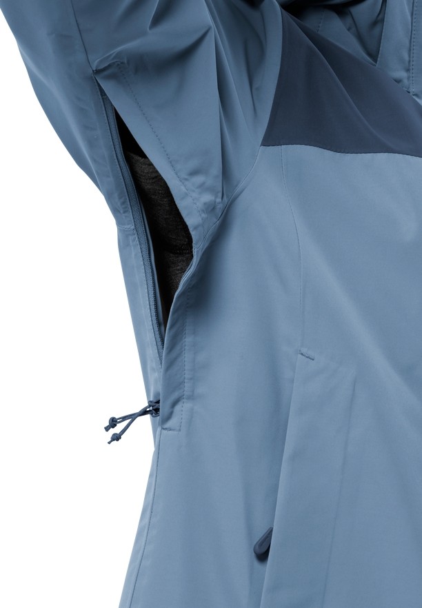 Blue Women Jack Wolfskin Jasper 2l Rain Jackets | 21259548