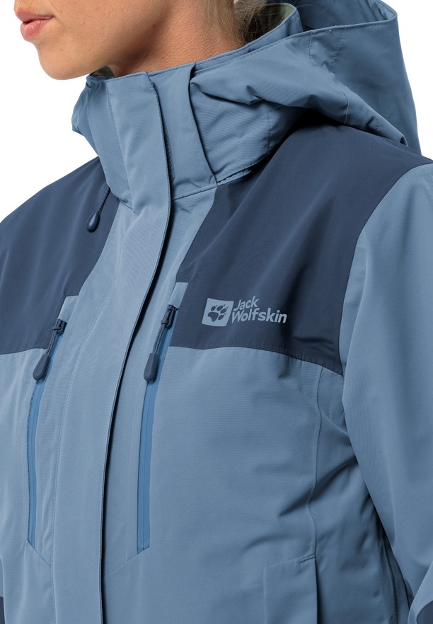 Blue Women Jack Wolfskin Jasper 2l Rain Jackets | 21259548