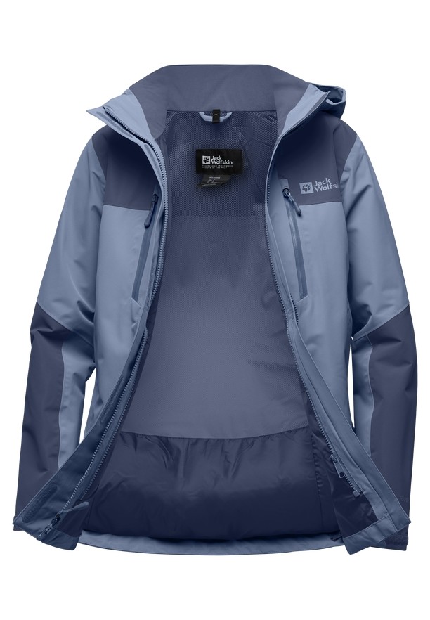 Blue Women Jack Wolfskin Jasper 2l Rain Jackets | 21259548