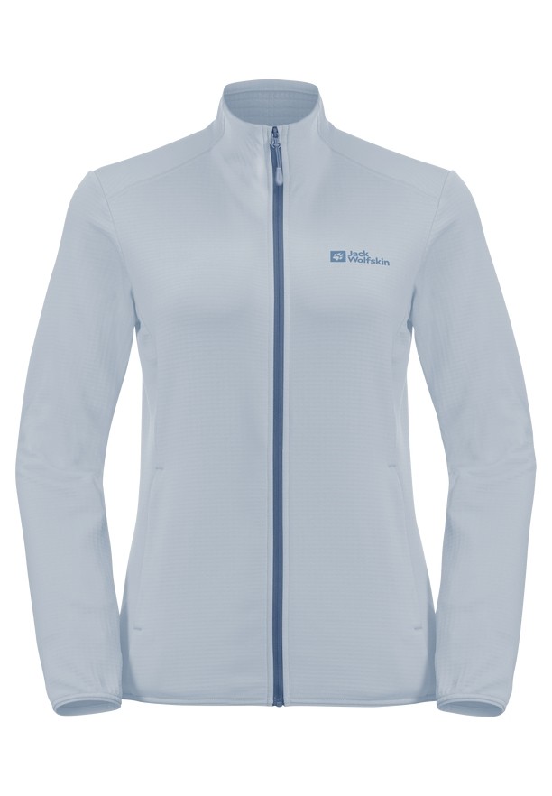 Blue Women Jack Wolfskin Kolbenberg Fz Fleece Jackets | 15254260