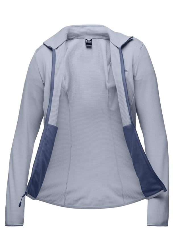 Blue Women Jack Wolfskin Kolbenberg Fz Fleece Jackets | 15254260