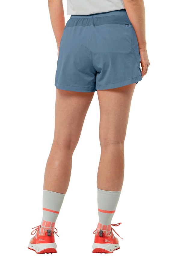 Blue Women Jack Wolfskin Prelight 2in1 Shorts | 73238594