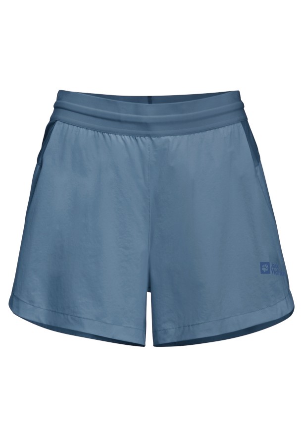 Blue Women Jack Wolfskin Prelight 2in1 Shorts | 73238594