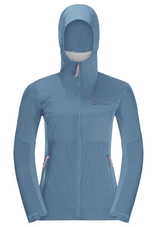Blue Women Jack Wolfskin Prelight Alpha Jackets | 25791183