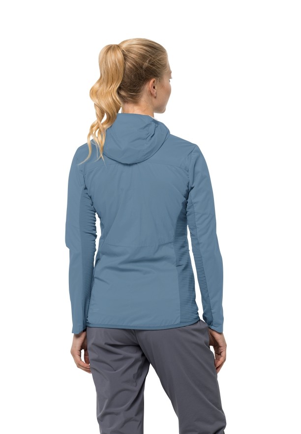 Blue Women Jack Wolfskin Prelight Alpha Jackets | 25791183