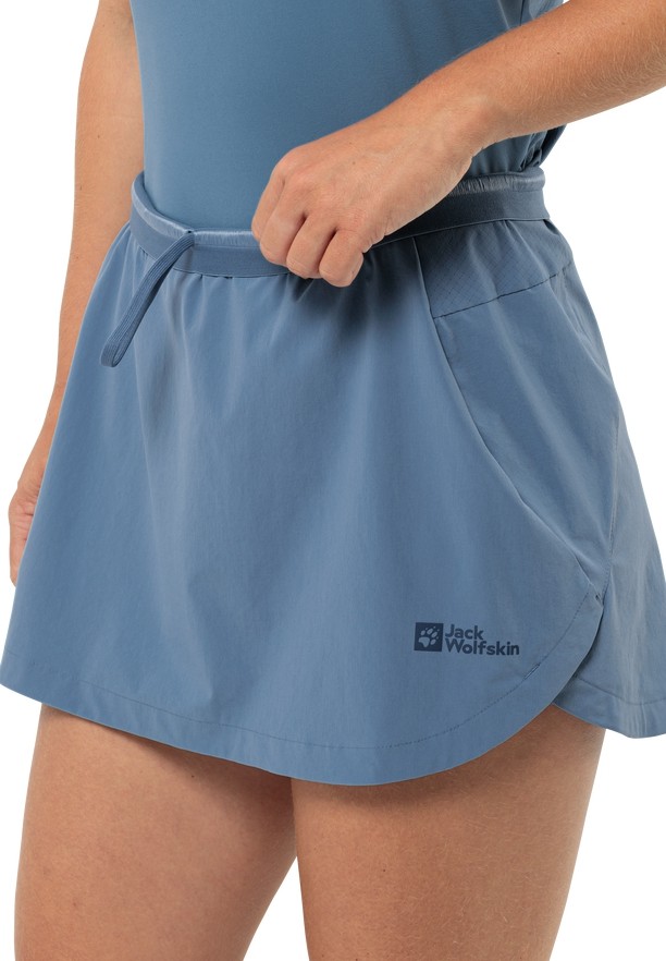 Blue Women Jack Wolfskin Prelight Chill Skorts | 69592594