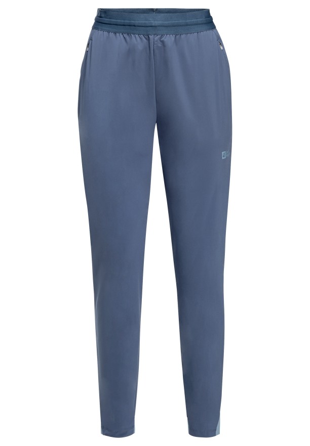 Blue Women Jack Wolfskin Prelight Chill Pants | 52339100