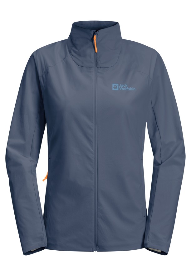 Blue Women Jack Wolfskin Prelight Jackets | 78945895