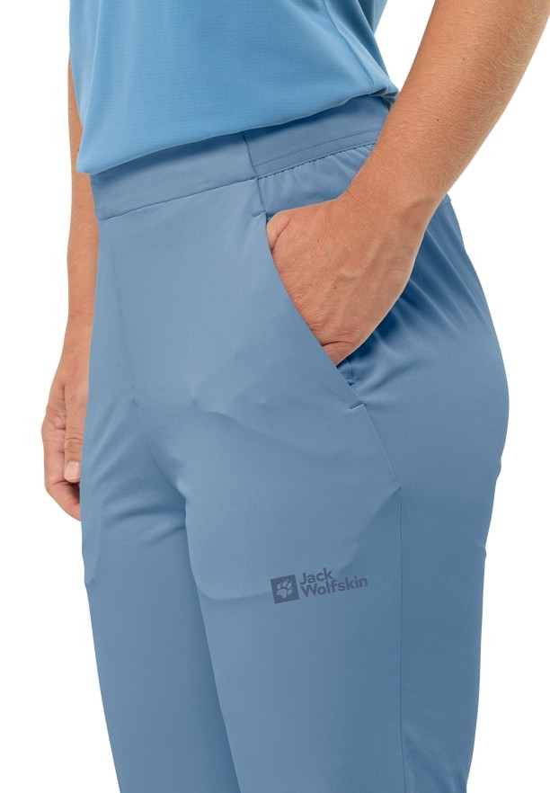 Blue Women Jack Wolfskin Prelight Pants | 35623685