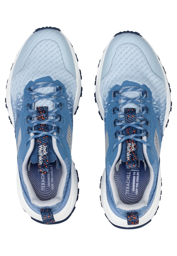 Blue Women Jack Wolfskin Prelight Pro Vent Low Hiking Shoes | 42934372