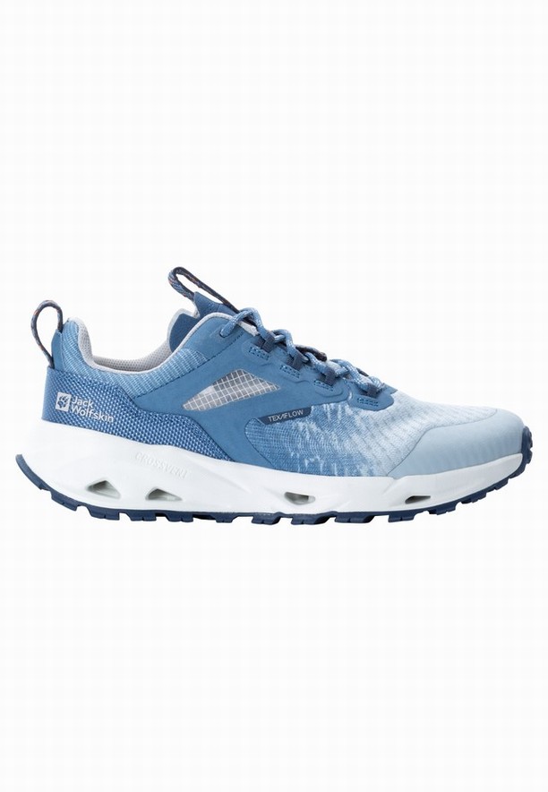 Blue Women Jack Wolfskin Prelight Pro Vent Low Hiking Shoes | 42934372