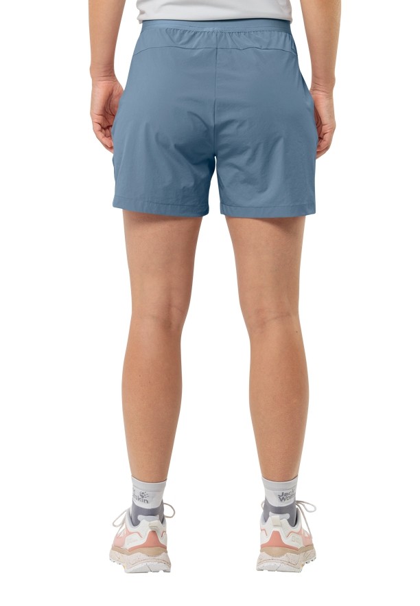 Blue Women Jack Wolfskin Prelight Shorts | 38891274