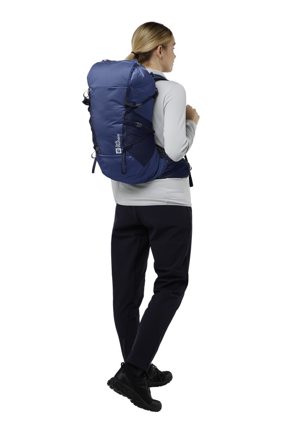 Blue Women Jack Wolfskin Prelight Vent 20 Hiking Backpack | 32046395