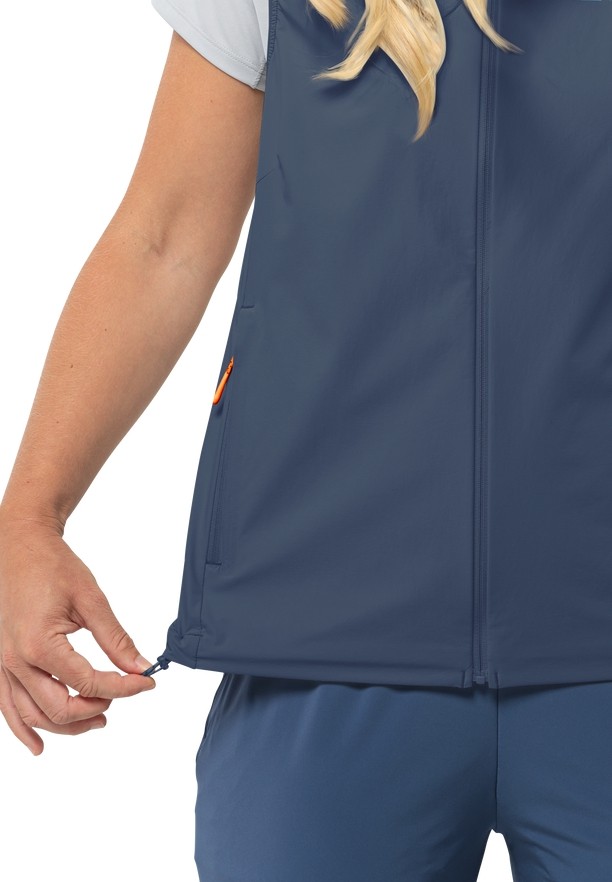 Blue Women Jack Wolfskin Prelight Vest | 74763402