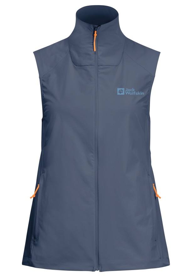 Blue Women Jack Wolfskin Prelight Vest | 74763402