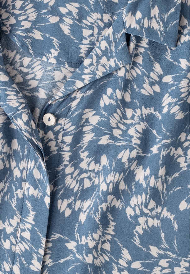 Blue Women Jack Wolfskin Sommerwiese Shirts | 74952330