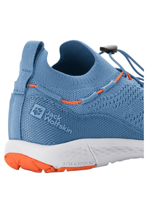 Blue Women Jack Wolfskin Spirit Knit Low Hiking Shoes | 10601031