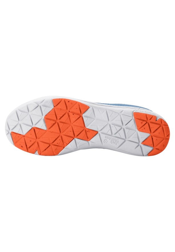 Blue Women Jack Wolfskin Spirit Knit Low Hiking Shoes | 10601031