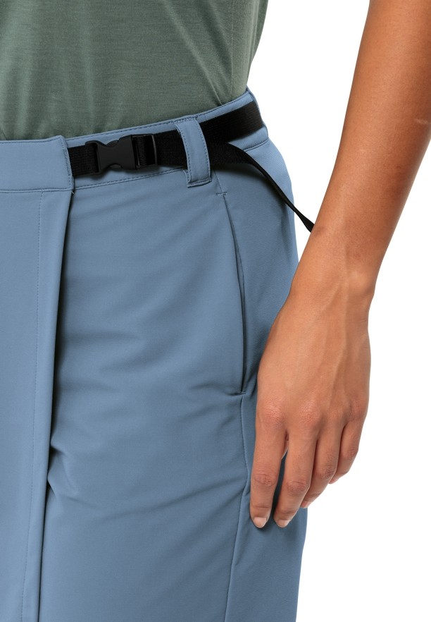 Blue Women Jack Wolfskin Wandermood Skorts | 50927681