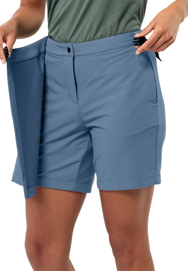 Blue Women Jack Wolfskin Wandermood Skorts | 50927681