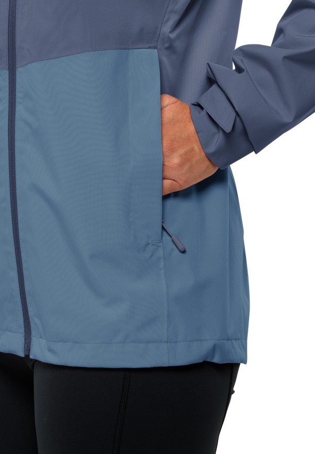 Blue Women Jack Wolfskin Weiltal 2l Rain Jackets | 81336917