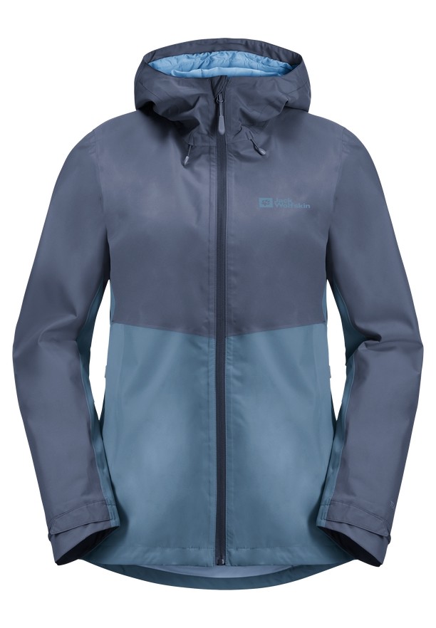 Blue Women Jack Wolfskin Weiltal 2l Rain Jackets | 81336917