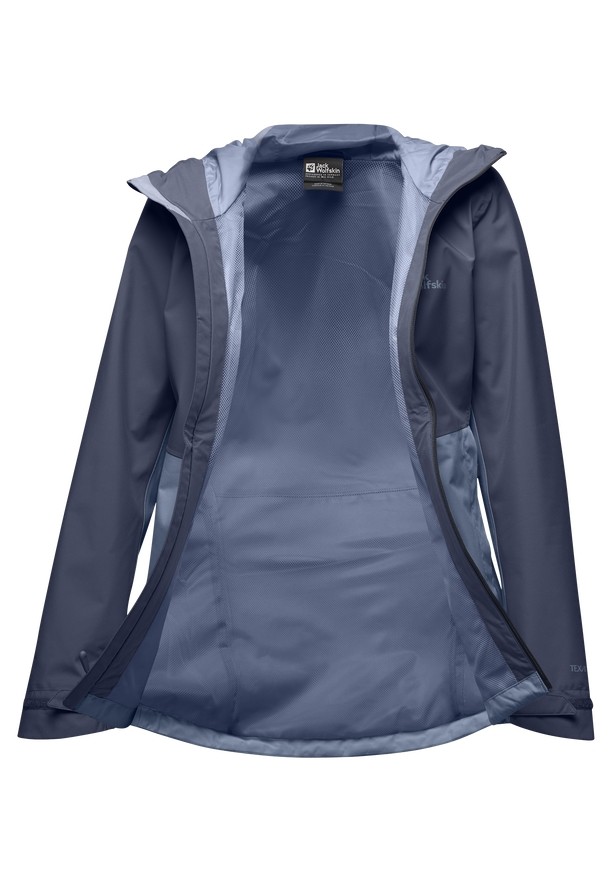 Blue Women Jack Wolfskin Weiltal 2l Rain Jackets | 81336917