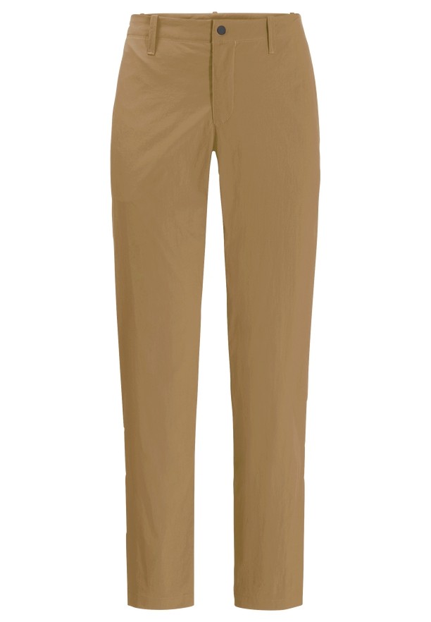 Brown Men Jack Wolfskin Desert Pants | 84313877
